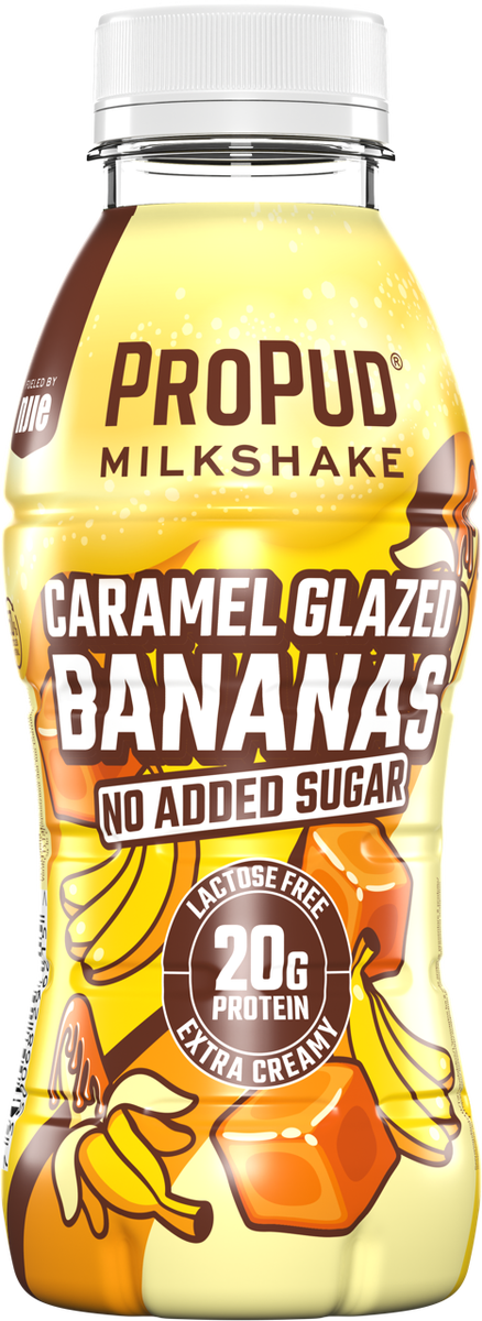 Propud Proteinmilkshake Caramel Glazed Bananas