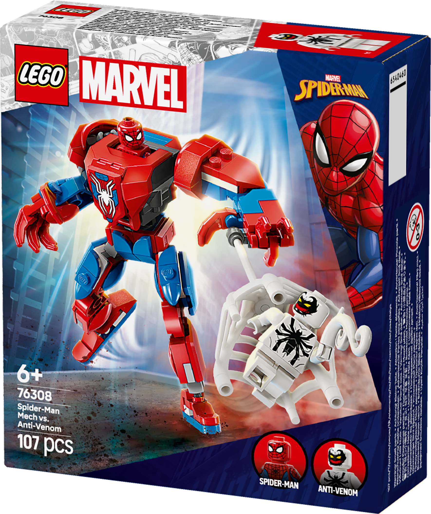 LEGO® Super Heroes Marvel Spider-Mans robot mot Anti-Venom