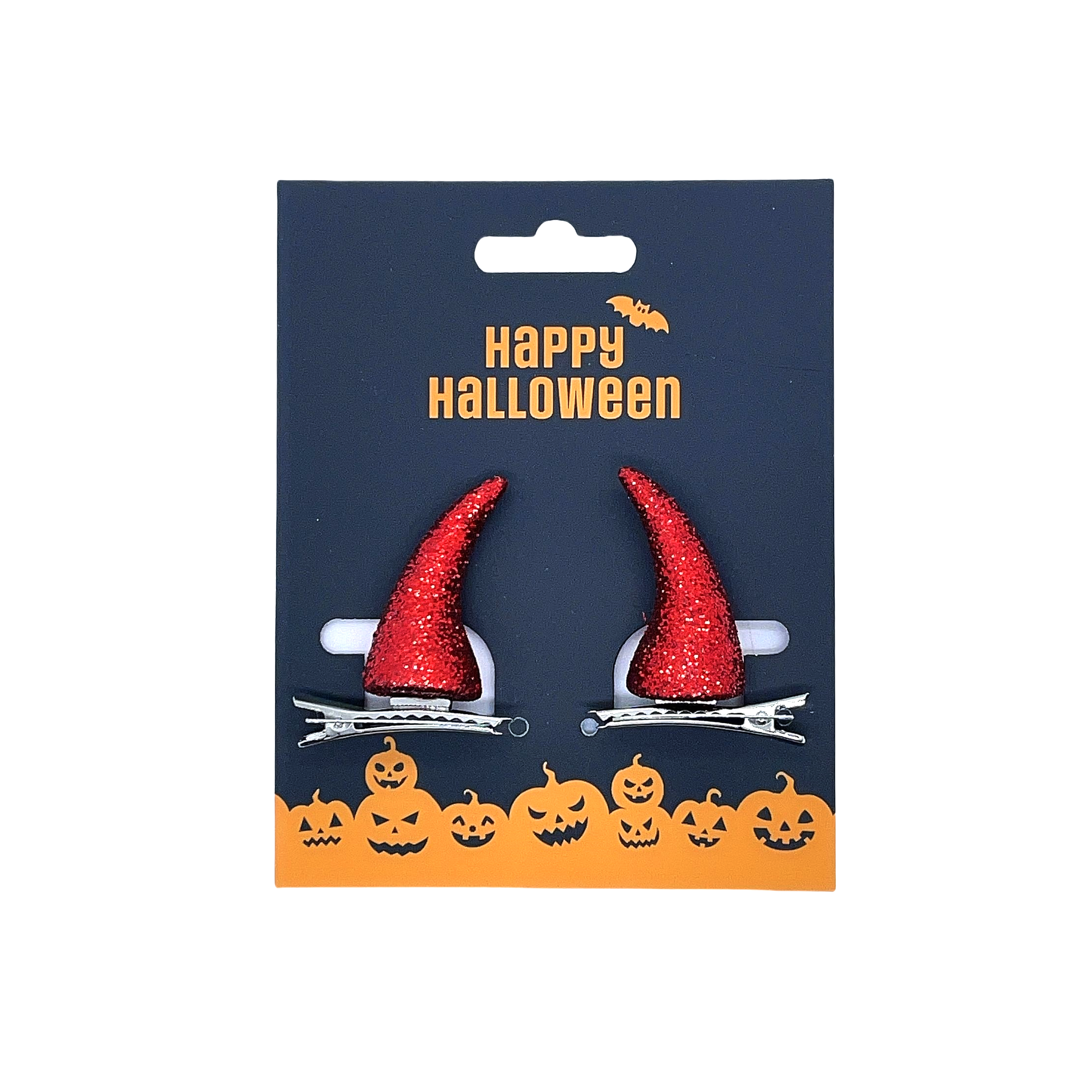 Hårspänne djävulshorn